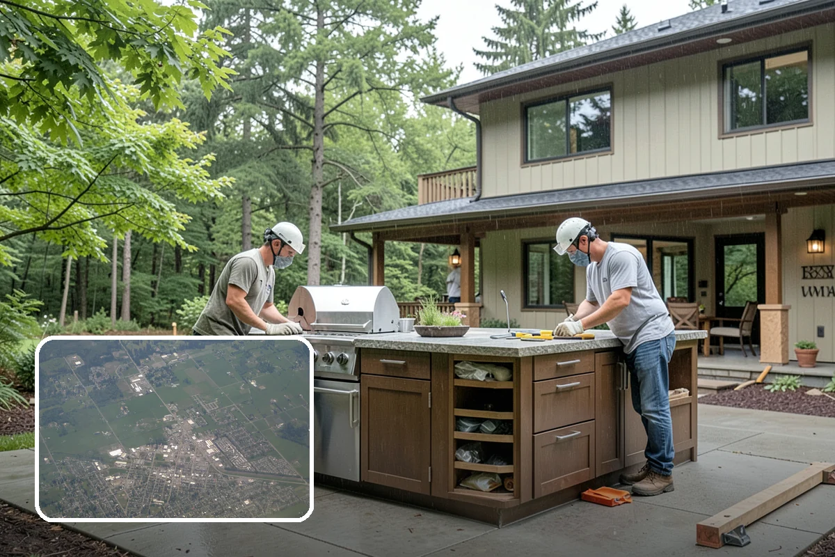 Deck Addition in Enumclaw, King County, WA - Expands usable outdoor living space
