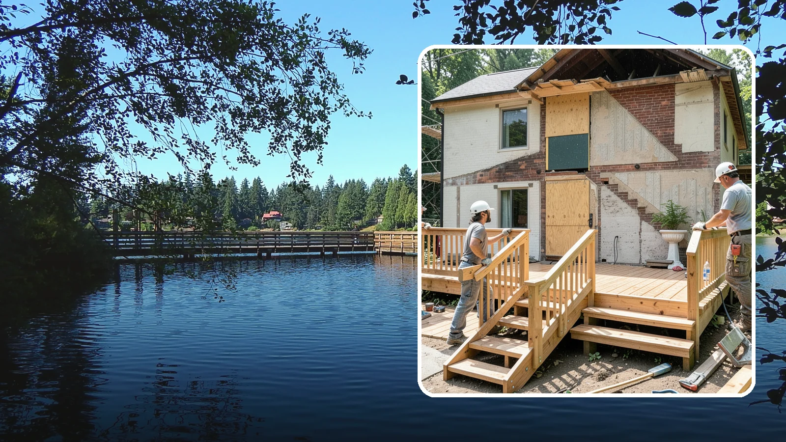 Deck Addition in Federal Way, King County, WA - A deck addition adds an outdoor living platform engineered for Northwest weather and lot conditions.