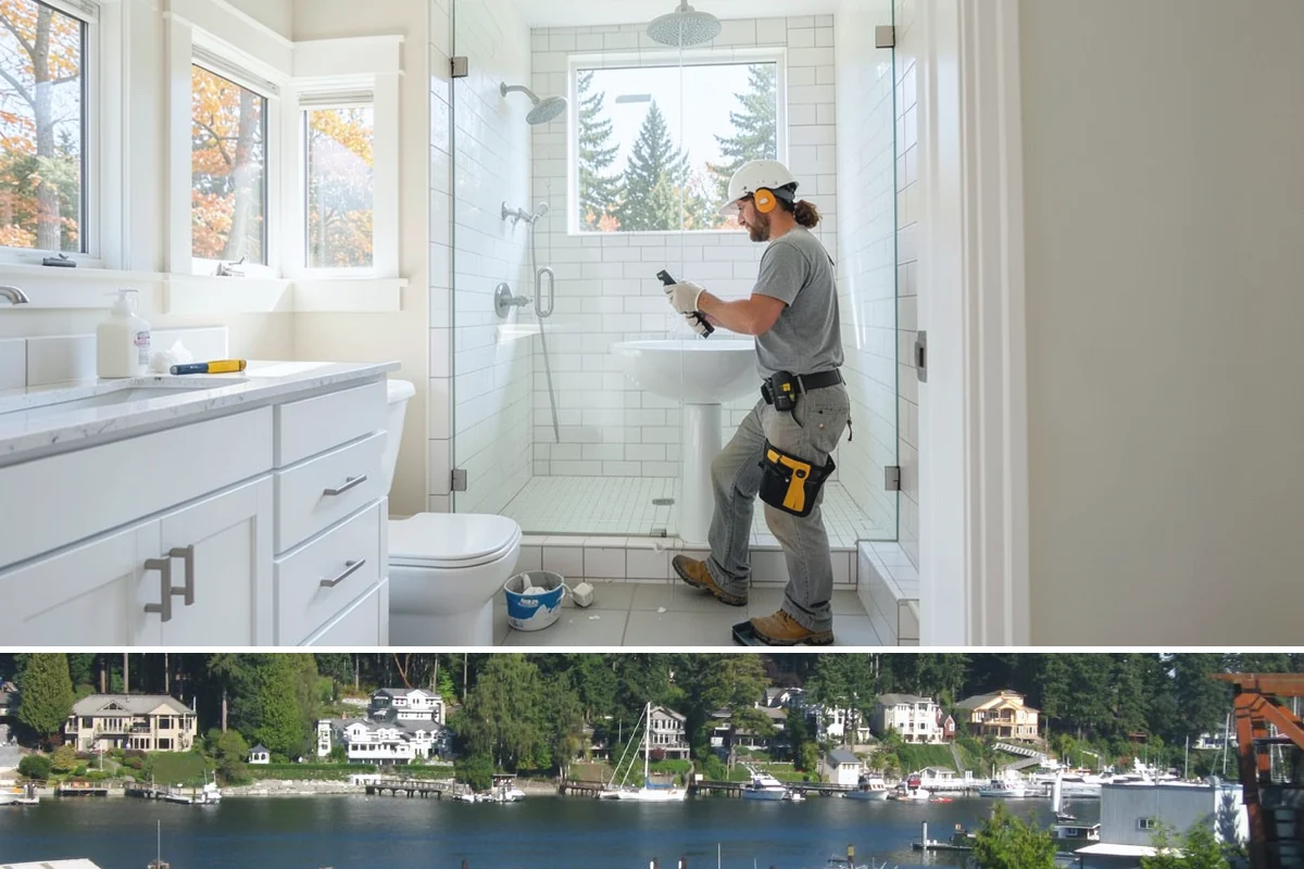 Deck Addition in Gig Harbor, Pierce County, WA - Deck framing and installation are ideal in late spring and summer, readying the space for the dry season.