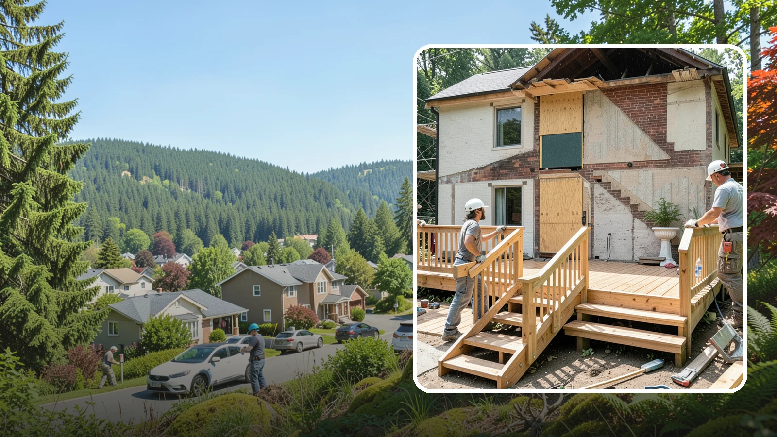 Deck Addition in Index, Snohomish County, WA - A deck addition adds an outdoor living platform engineered for Northwest weather and lot conditions.