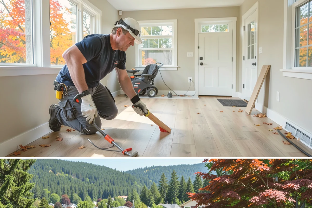 Deck Addition in Index, Snohomish County, WA - Deck framing and installation are ideal in late spring and summer, readying the space for the dry season.