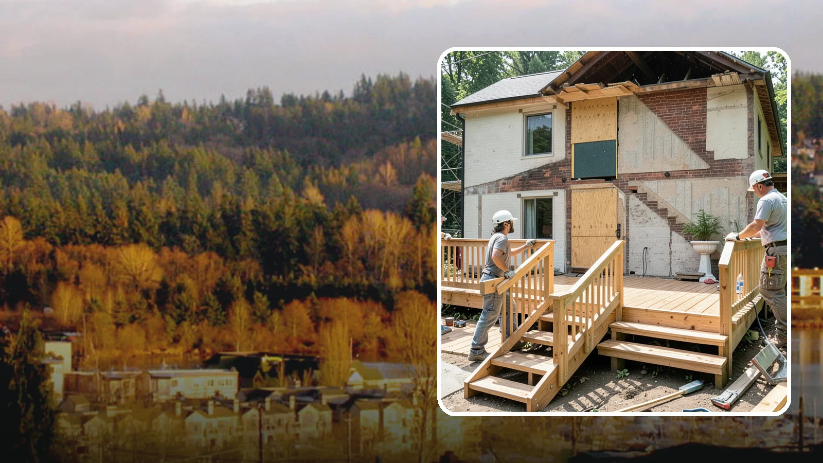 Deck Addition in Kenmore, King County, WA - A deck addition adds an outdoor living platform engineered for Northwest weather and lot conditions.