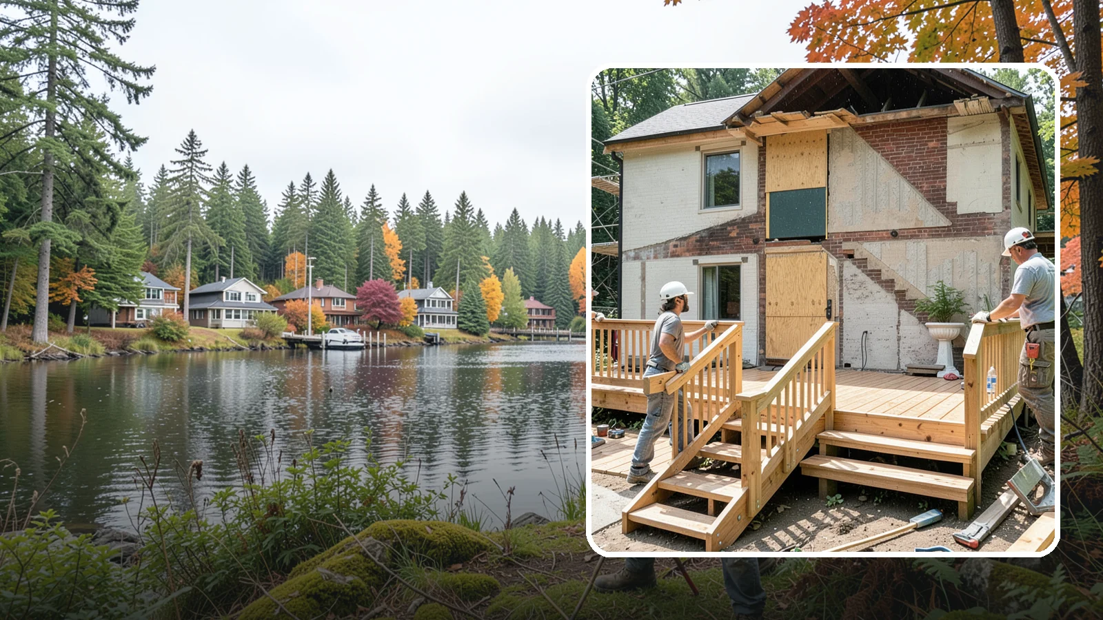 Deck Addition in La Conner, Skagit County, WA - A deck addition adds an outdoor living platform engineered for Northwest weather and lot conditions.