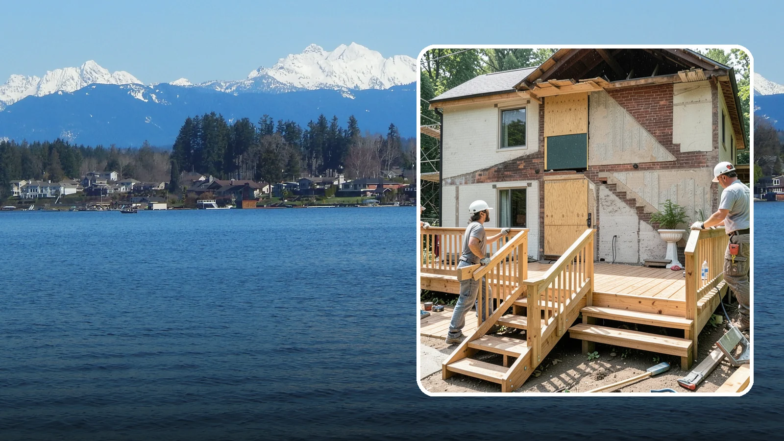 Deck Addition in Lake Stevens, Snohomish County, WA - A deck addition adds an outdoor living platform engineered for Northwest weather and lot conditions.