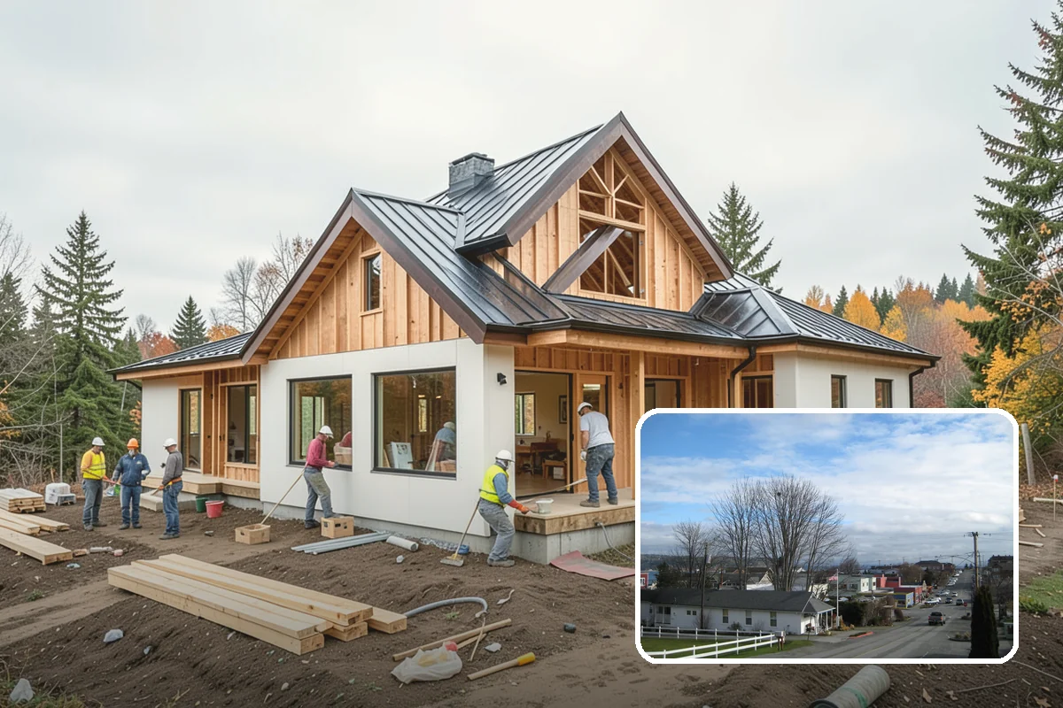 Deck Addition in Langley, Island County, WA - Expands usable outdoor living space