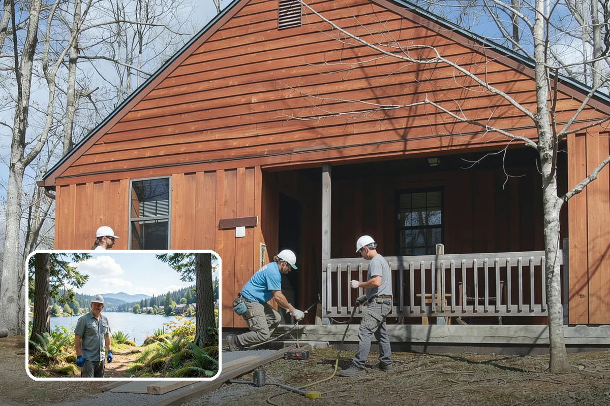 Deck Addition in Milton, King County, WA - Expands usable outdoor living space