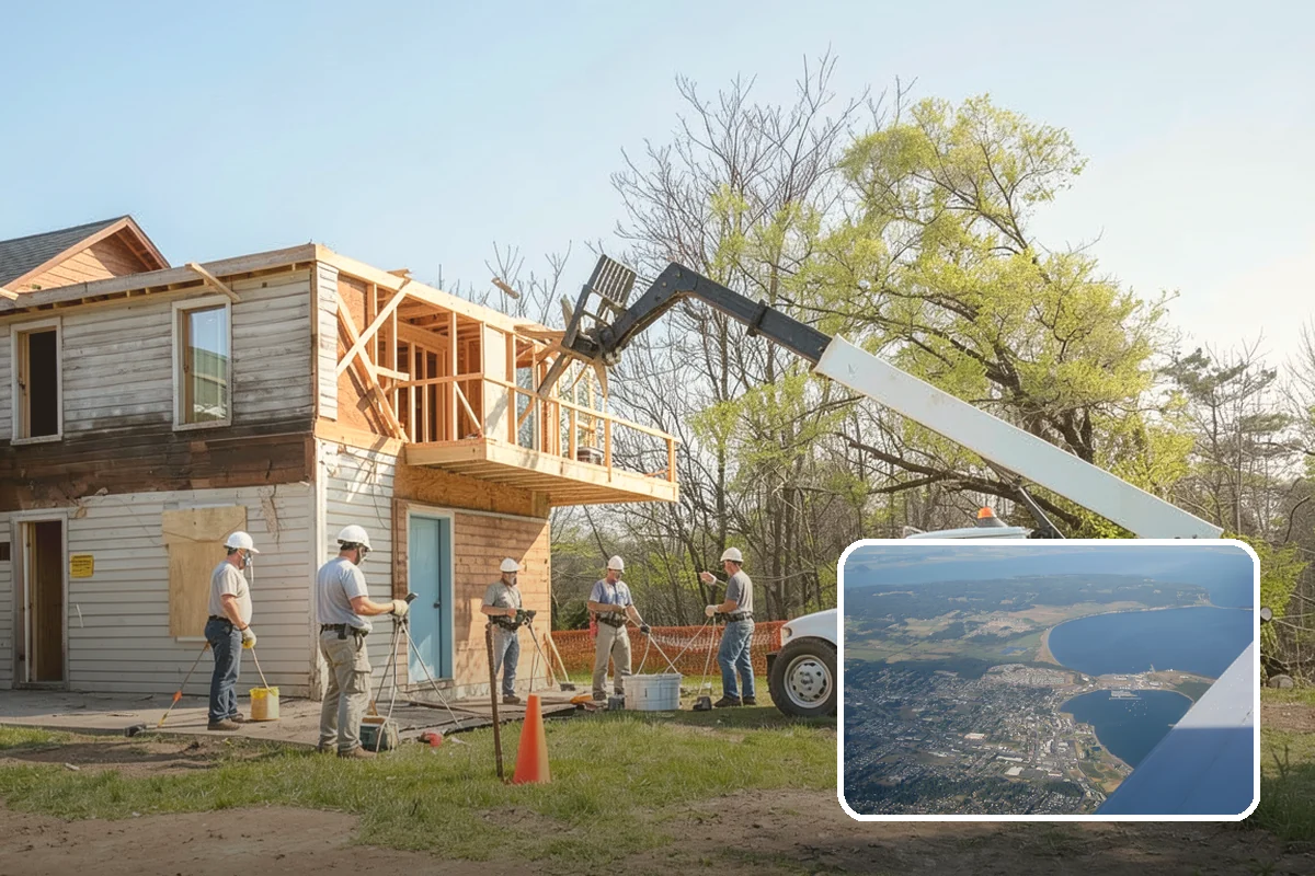 Deck Addition in Oak Harbor, Island County, WA - Expands usable outdoor living space