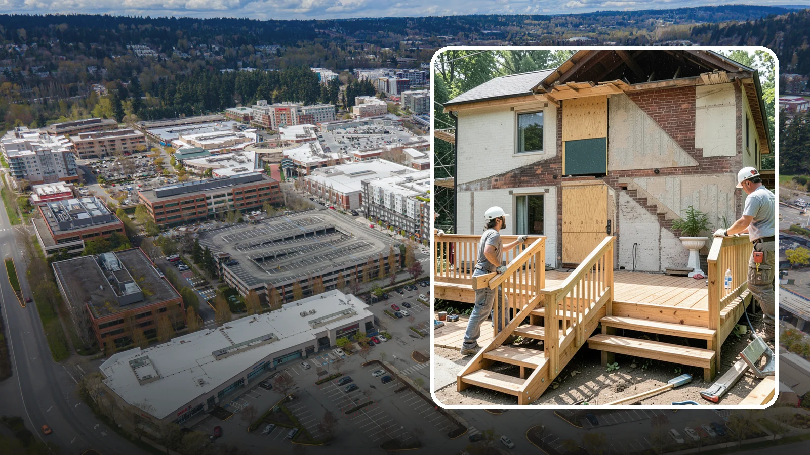 Deck Addition in Redmond, King County, WA - A deck addition adds an outdoor living platform engineered for Northwest weather and lot conditions.