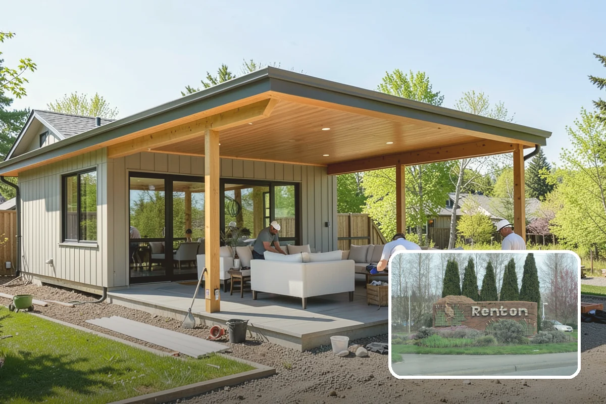 Deck Addition in Renton, King County, WA - Expands usable outdoor living space