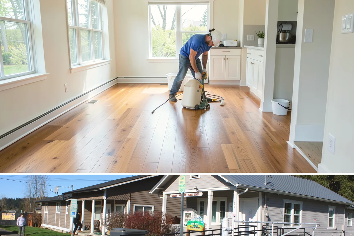Deck Addition in South Prairie, Pierce County, WA - Deck framing and installation are ideal in late spring and summer, readying the space for the dry season.