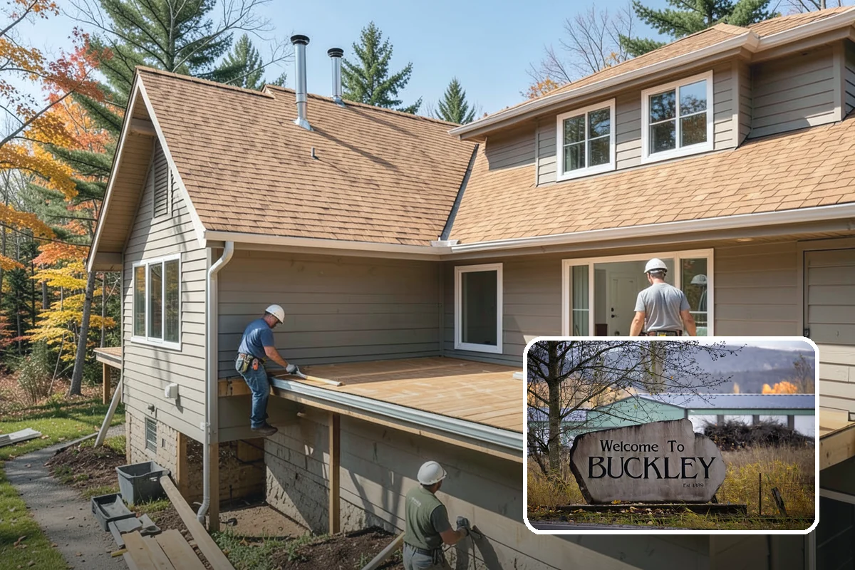 Deck Bench Construction in Buckley, Pierce County, WA - Adds seating without taking up floor space