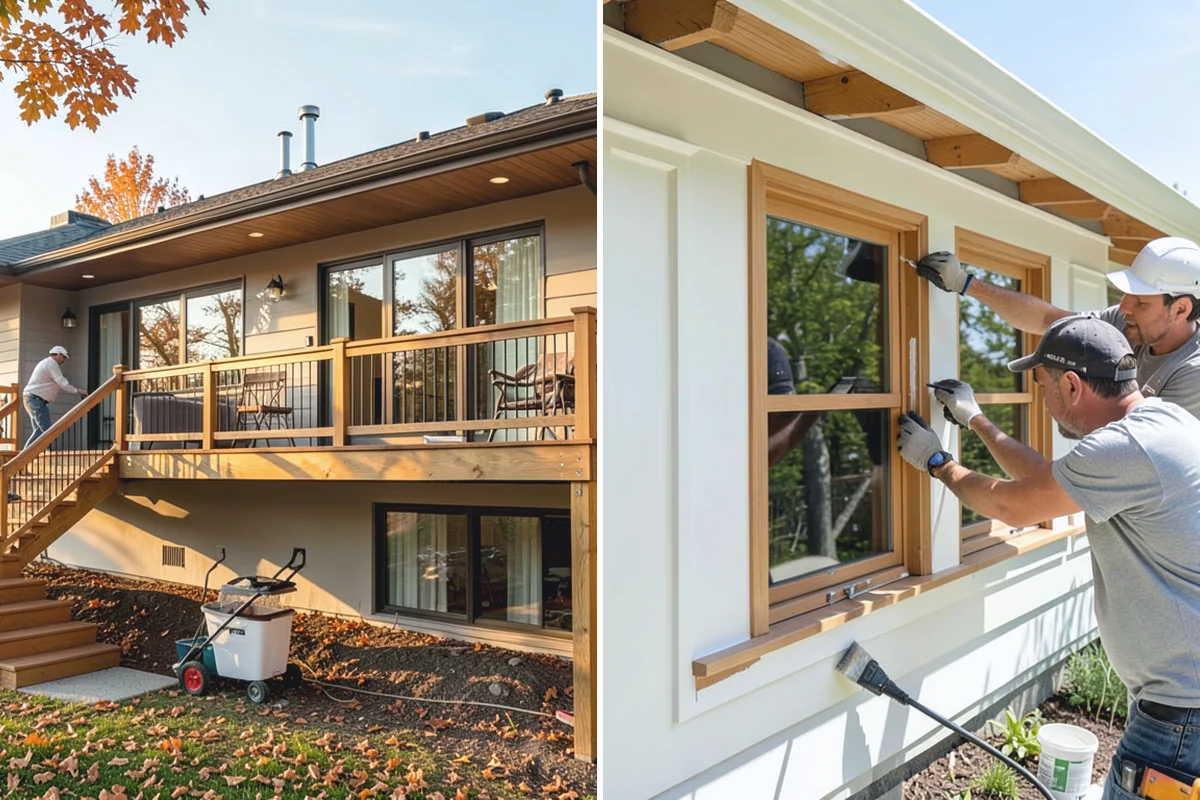 Deck Bench Construction in Darrington, Snohomish County, WA - Plan bench placement and seating capacity
