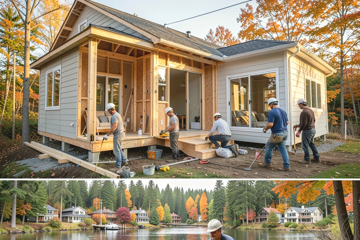 Deck Bench Construction in La Conner, Skagit County, WA - Bench work pairs naturally with a new deck build or can be added any dry season before summer gatherings.