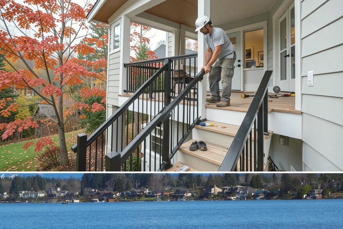 Deck Bench Construction in Lake Stevens, Snohomish County, WA - Bench work pairs naturally with a new deck build or can be added any dry season before summer gatherings.