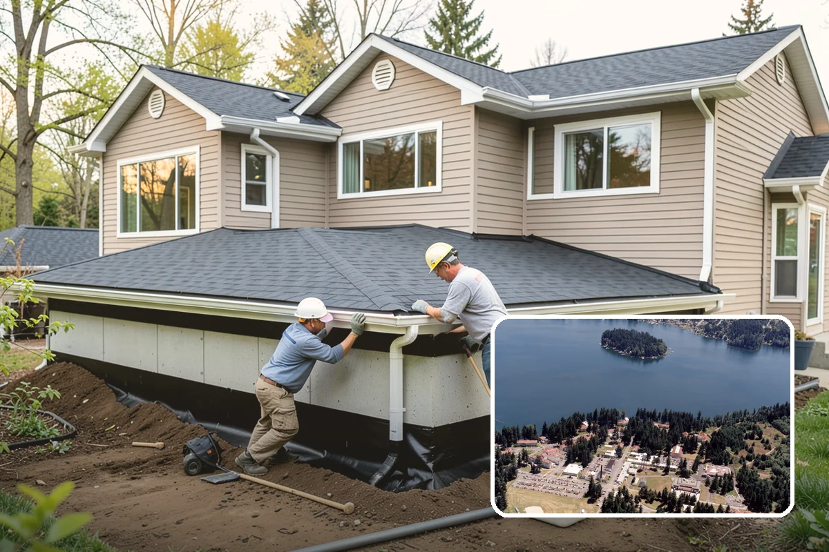 Deck Bench Construction in Lakewood, Pierce County, WA - Adds seating without taking up floor space