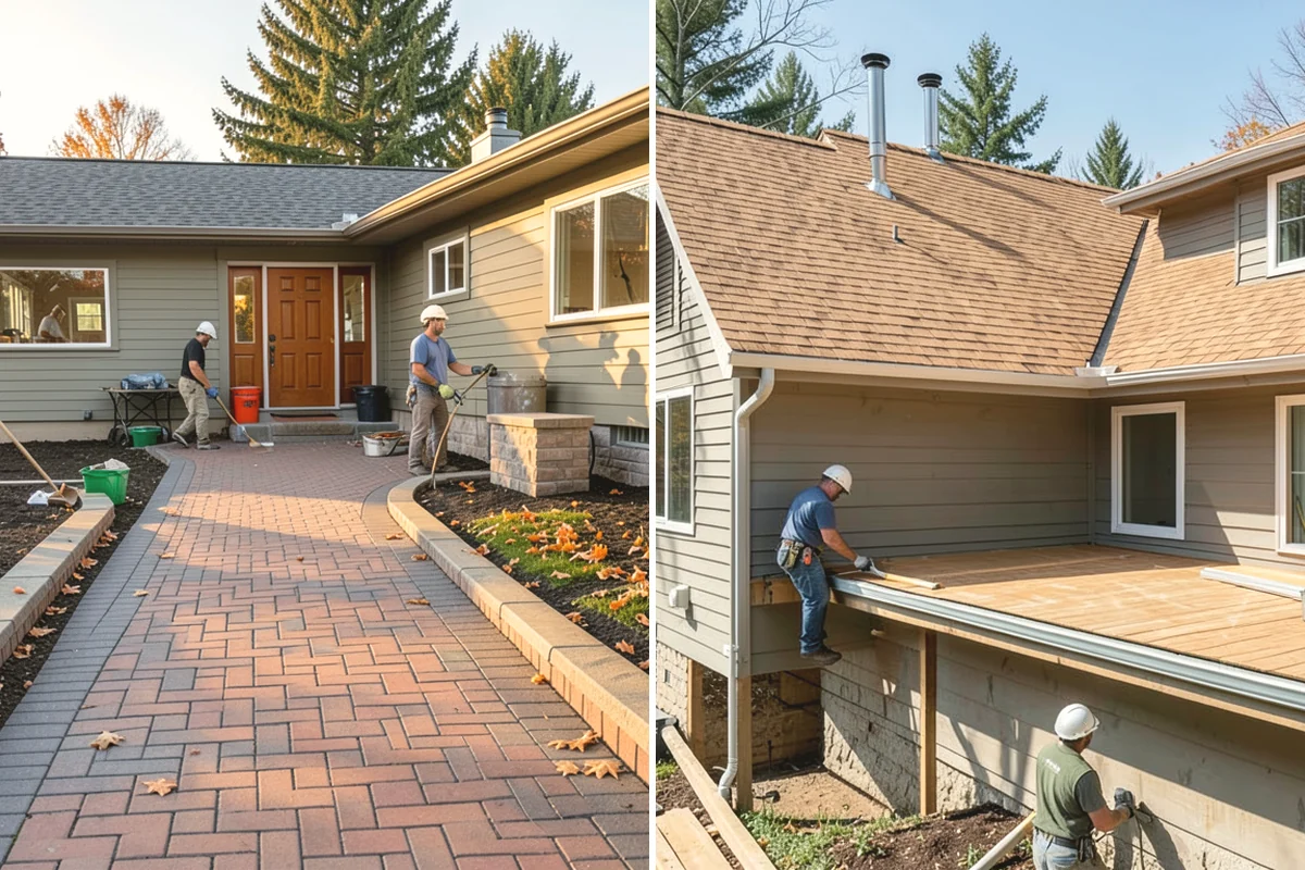 Deck Bench Construction in Mill Creek, Snohomish County, WA - Plan bench placement and seating capacity