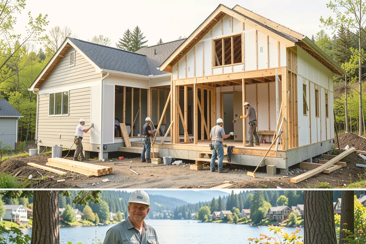 Deck Bench Construction in Milton, King County, WA - Bench work pairs naturally with a new deck build or can be added any dry season before summer gatherings.
