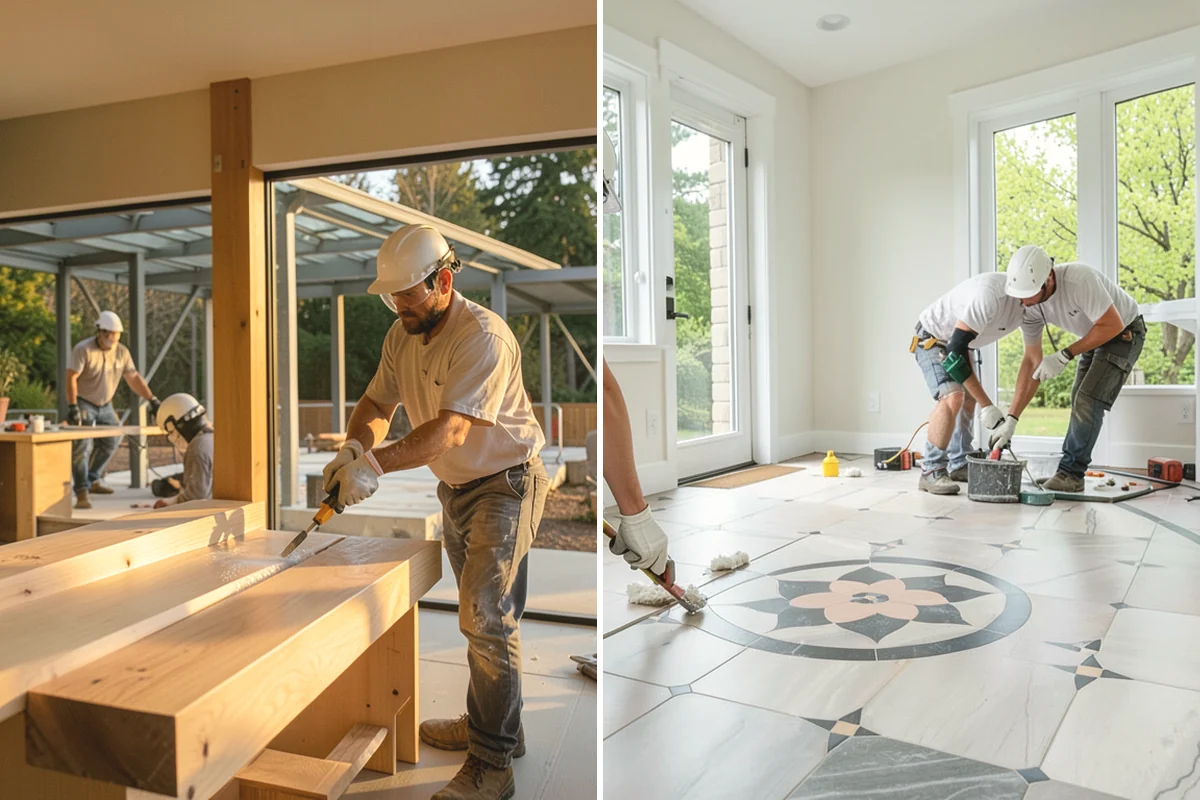 Deck Bench Construction in Ruston, Pierce County, WA - Plan bench placement and seating capacity