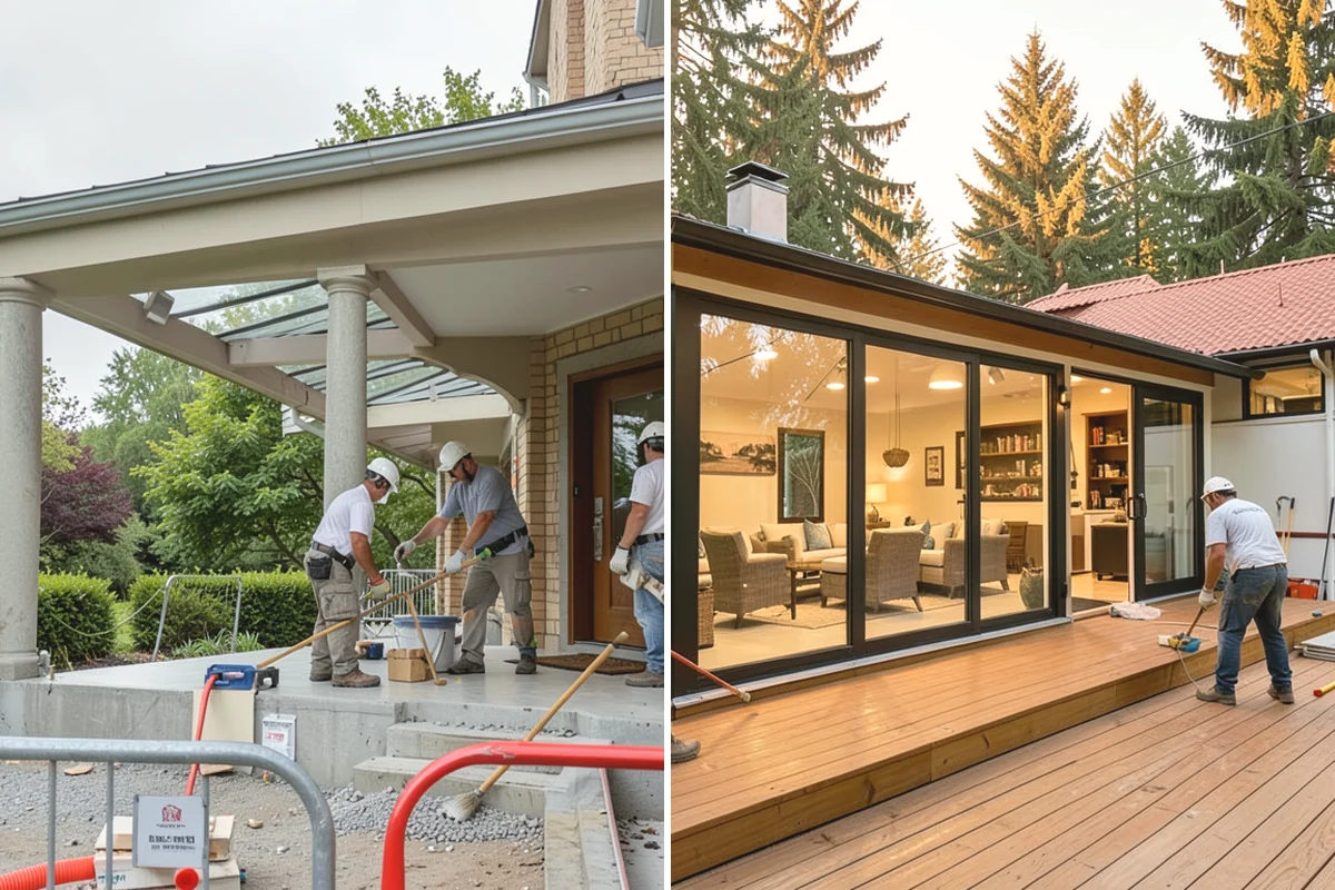 Deck Bench Construction in Tacoma, Pierce County, WA - Plan bench placement and seating capacity