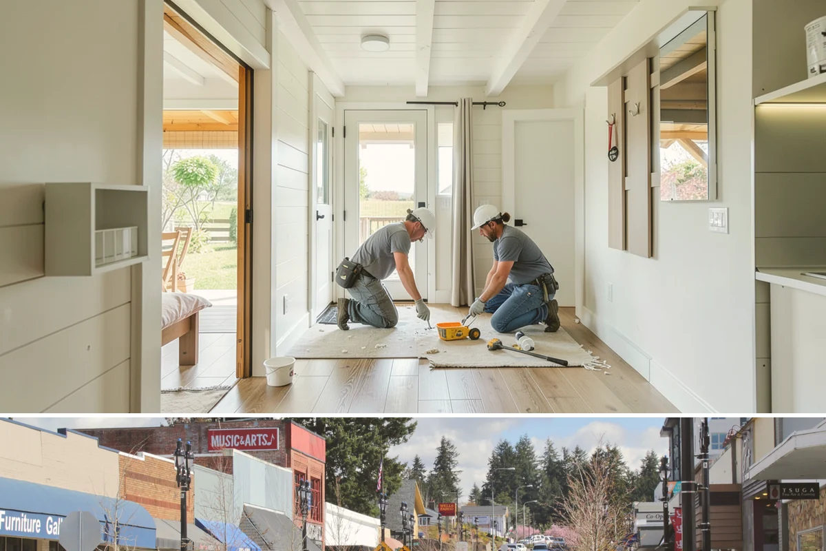 Deck Construction in Bothell, King County, WA - Late spring through early fall offers the driest window for footing work and framing, though we schedule projects year-round in...