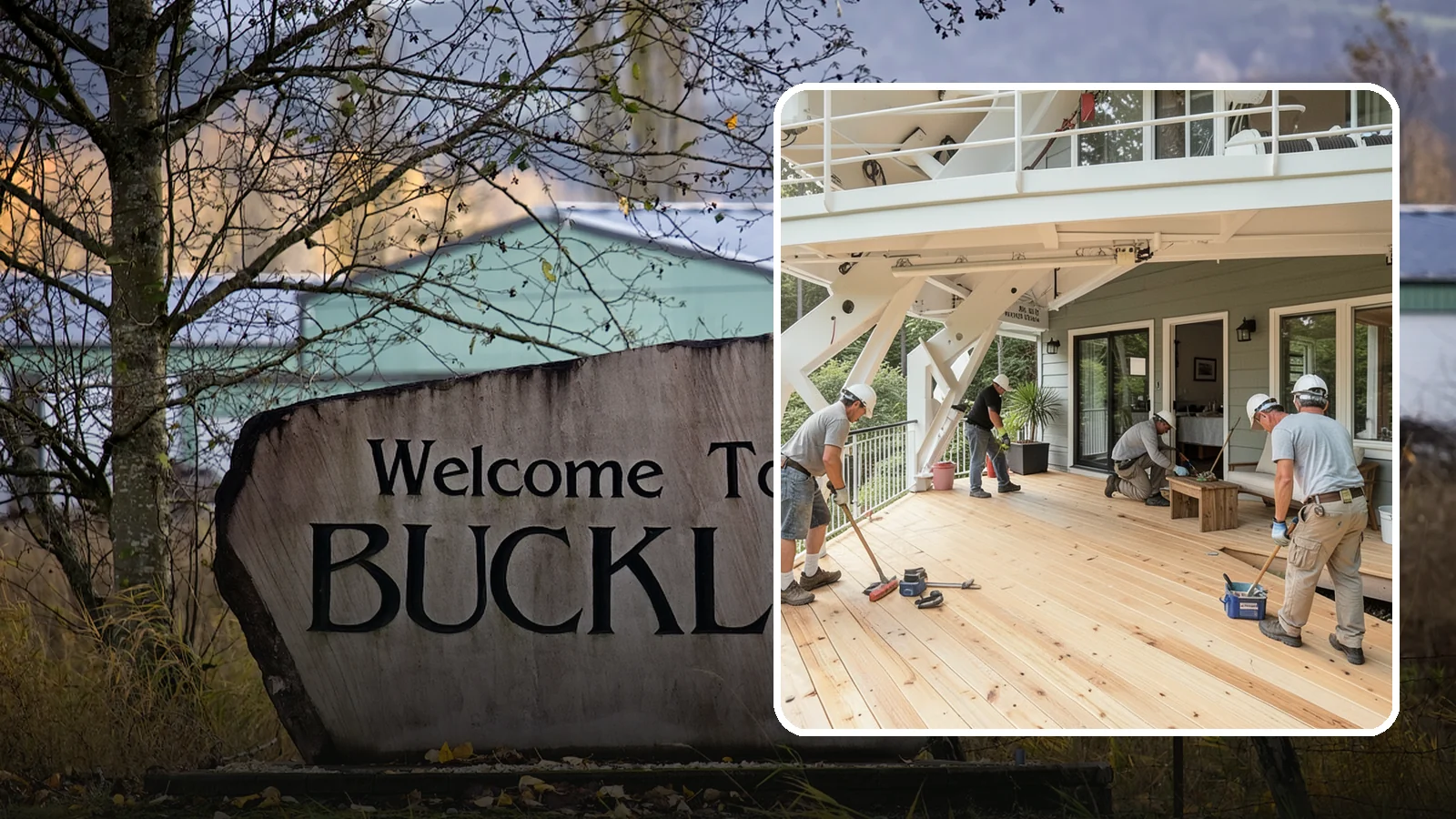 Deck Construction in Buckley, Pierce County, WA - Custom deck construction that turns Puget Sound backyards into durable, weather-ready outdoor living space.