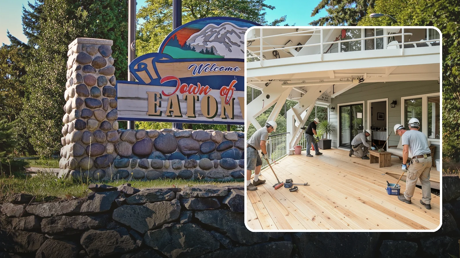Deck Construction in Eatonville, Pierce County, WA - Custom deck construction that turns Puget Sound backyards into durable, weather-ready outdoor living space.