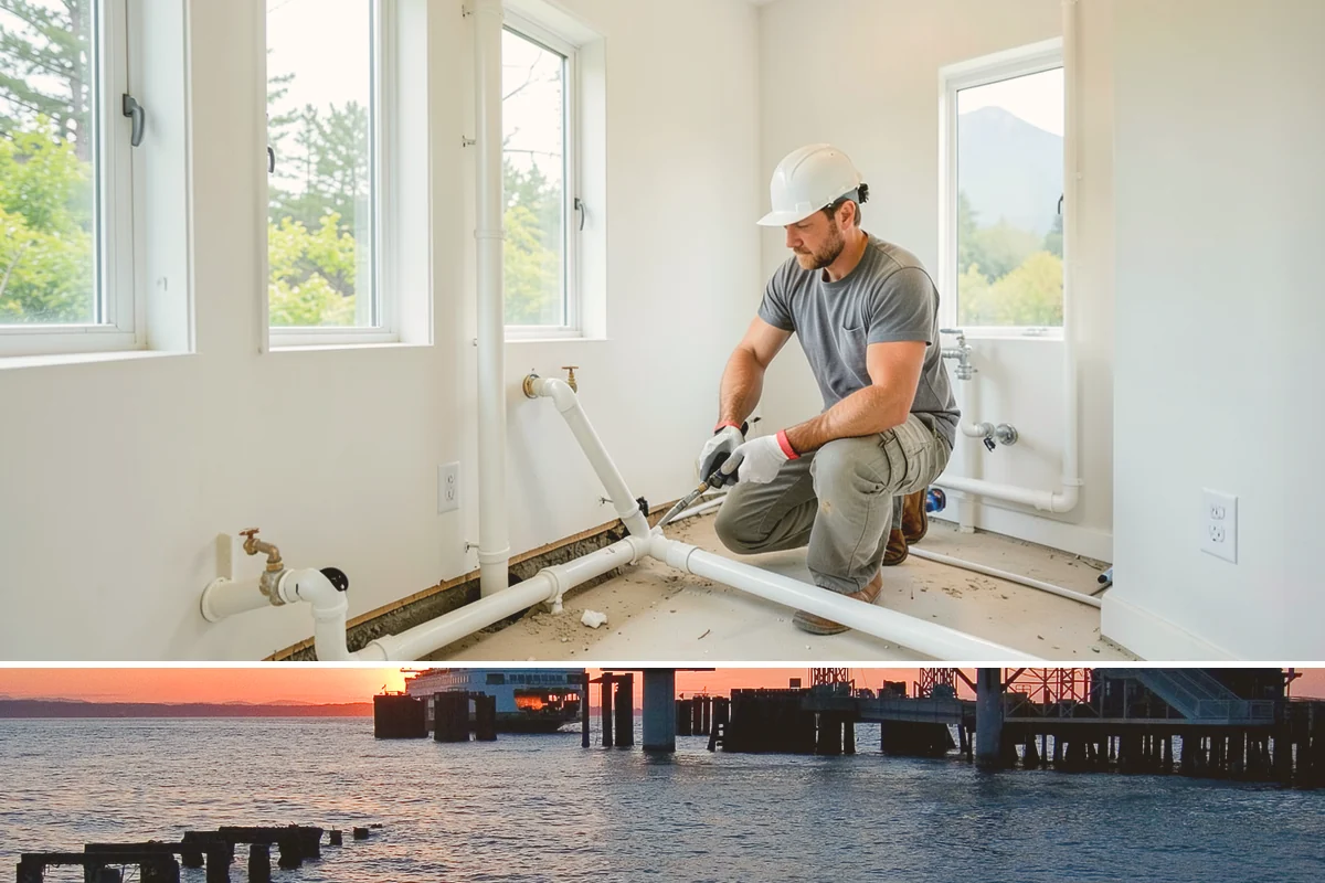 Deck Construction in Edmonds, Snohomish County, WA - Late spring through early fall offers the driest window for footing work and framing, though we schedule projects year-round in...