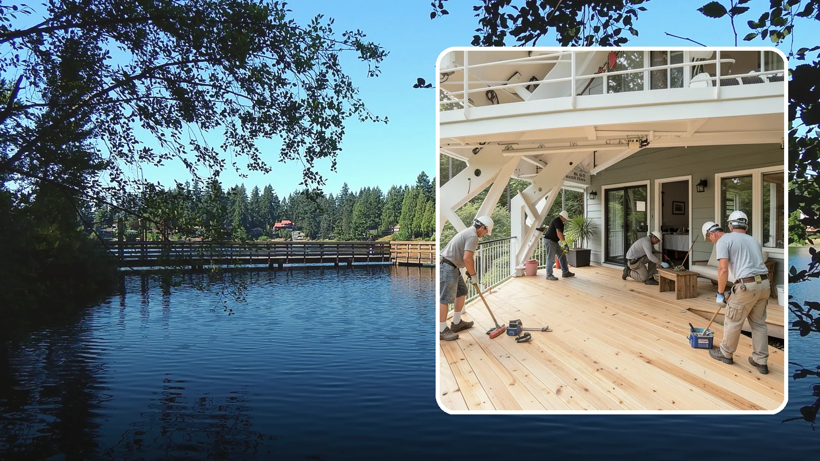 Deck Construction in Federal Way, King County, WA - Custom deck construction that turns Puget Sound backyards into durable, weather-ready outdoor living space.