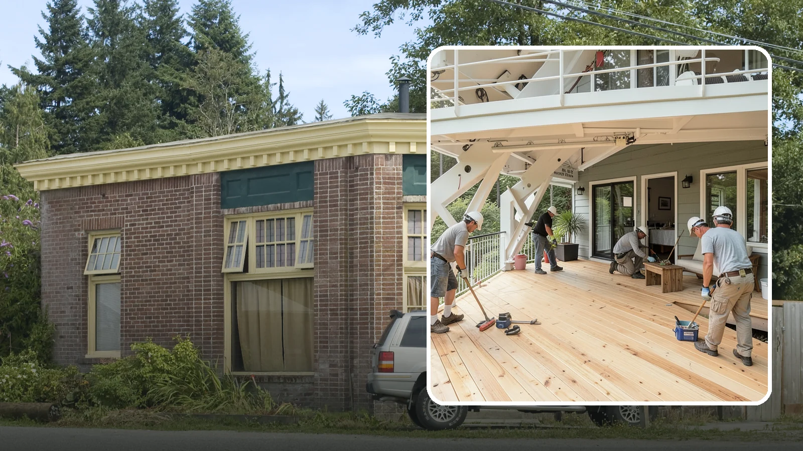Deck Construction in Hamilton, Skagit County, WA - Custom deck construction that turns Puget Sound backyards into durable, weather-ready outdoor living space.