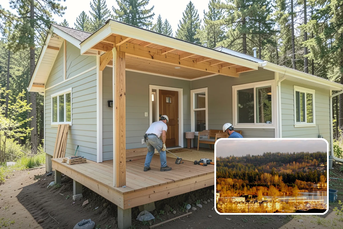 Deck Construction in Kenmore, King County, WA - Adds usable outdoor square footage and boosts resale value