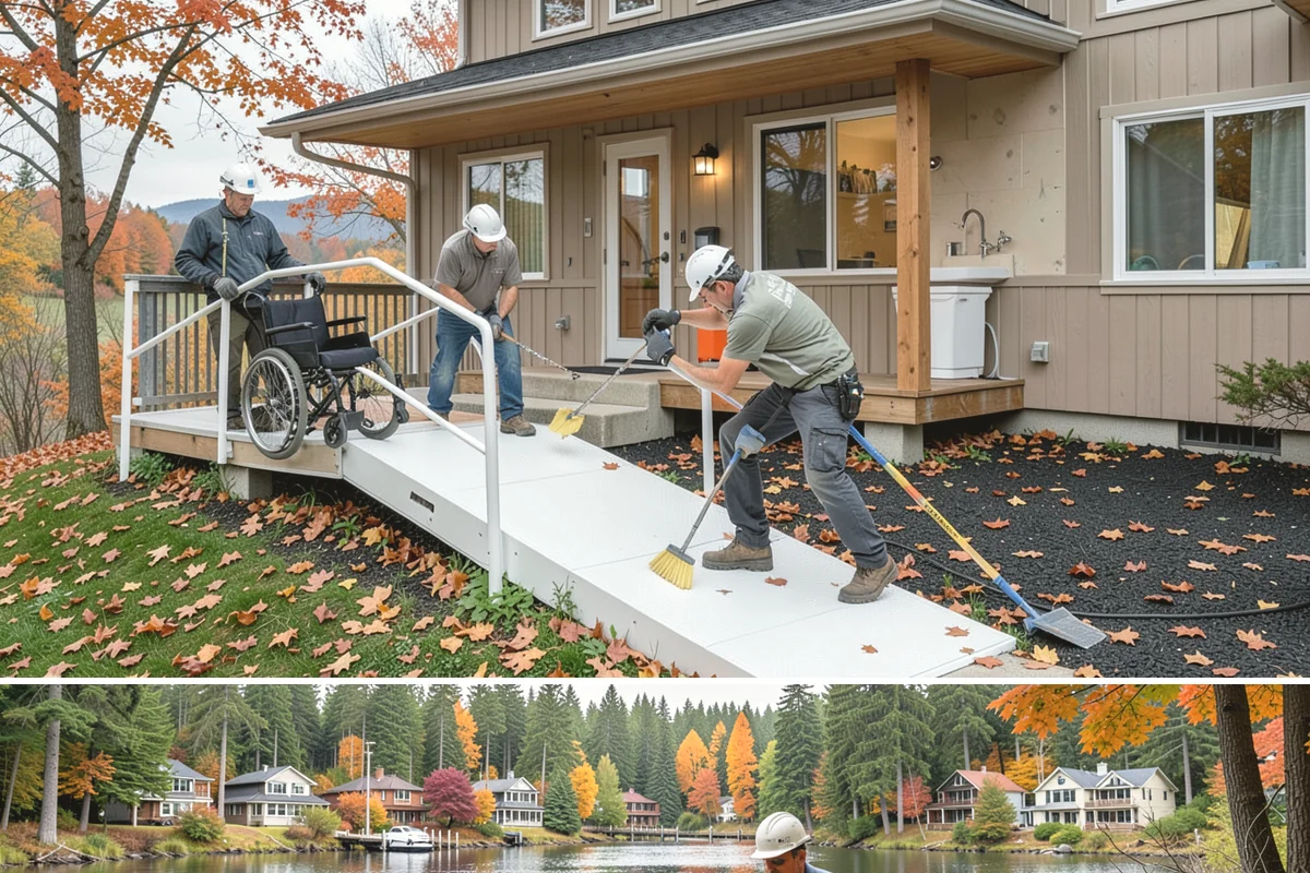 Deck Construction in La Conner, Skagit County, WA - Late spring through early fall offers the driest window for footing work and framing, though we schedule projects year-round in...
