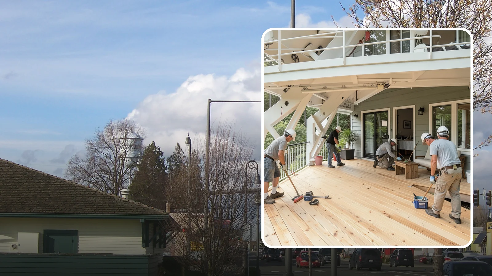Deck Construction in Marysville, Snohomish County, WA - Custom deck construction that turns Puget Sound backyards into durable, weather-ready outdoor living space.