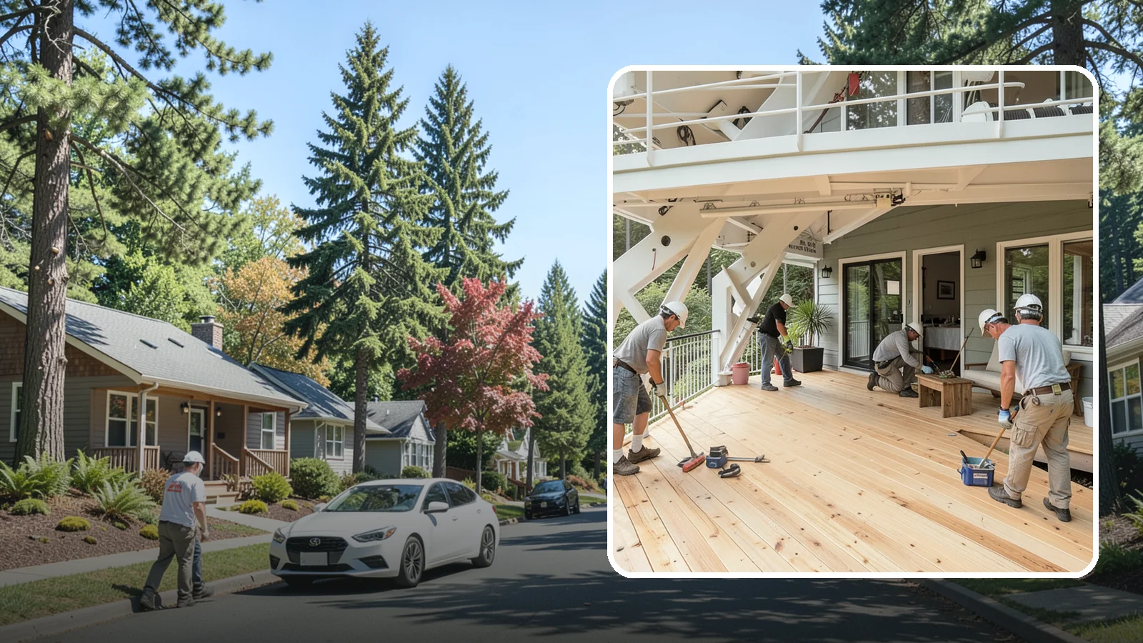 Deck Construction in Orting, Pierce County, WA - Custom deck construction that turns Puget Sound backyards into durable, weather-ready outdoor living space.