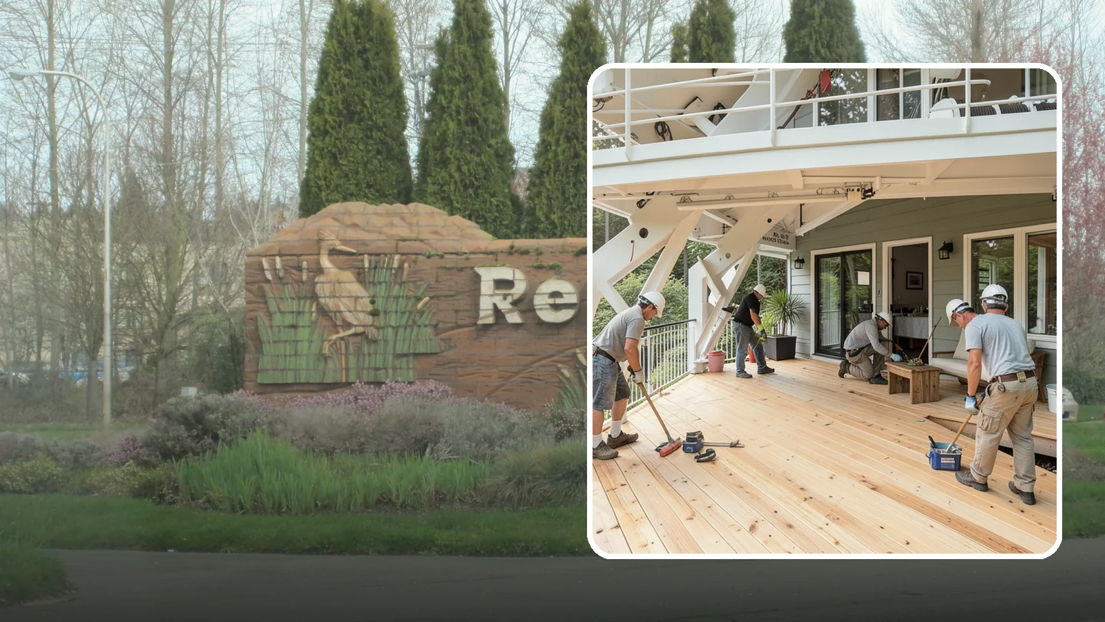 Deck Construction in Renton, King County, WA - Custom deck construction that turns Puget Sound backyards into durable, weather-ready outdoor living space.