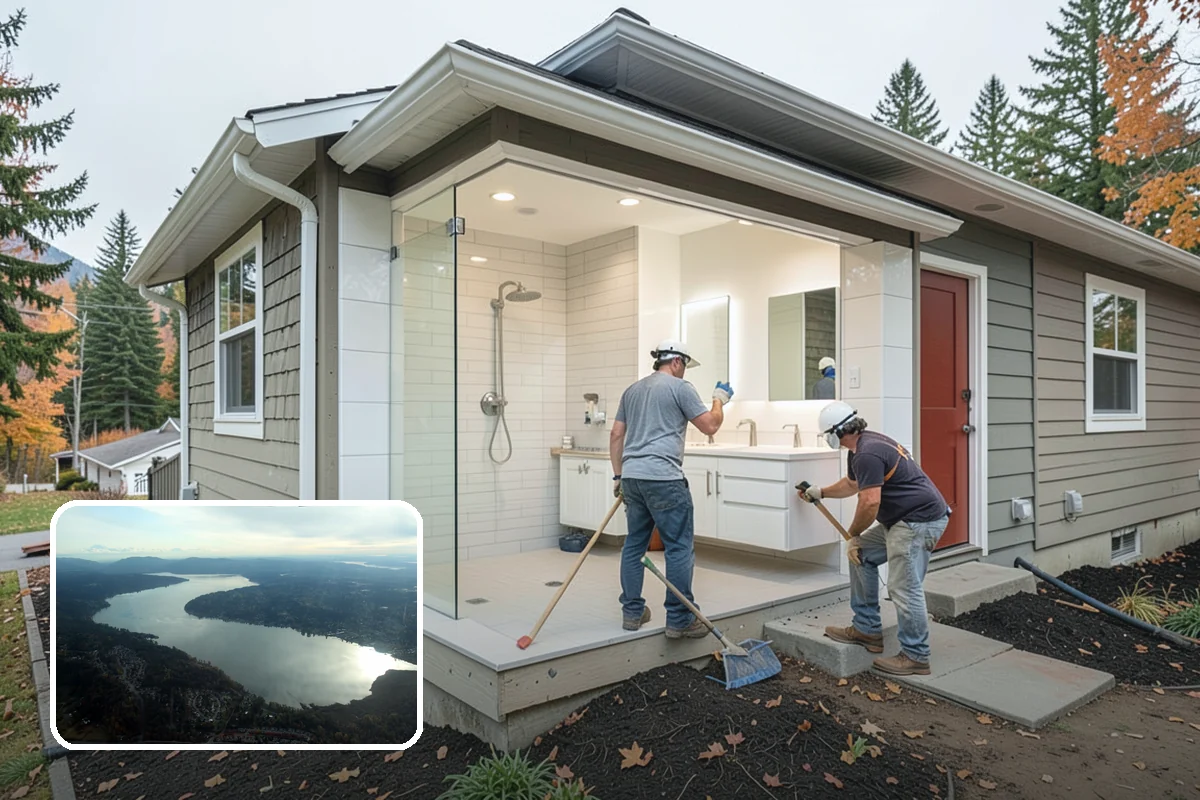 Deck Construction in Sammamish, King County, WA - Adds usable outdoor square footage and boosts resale value