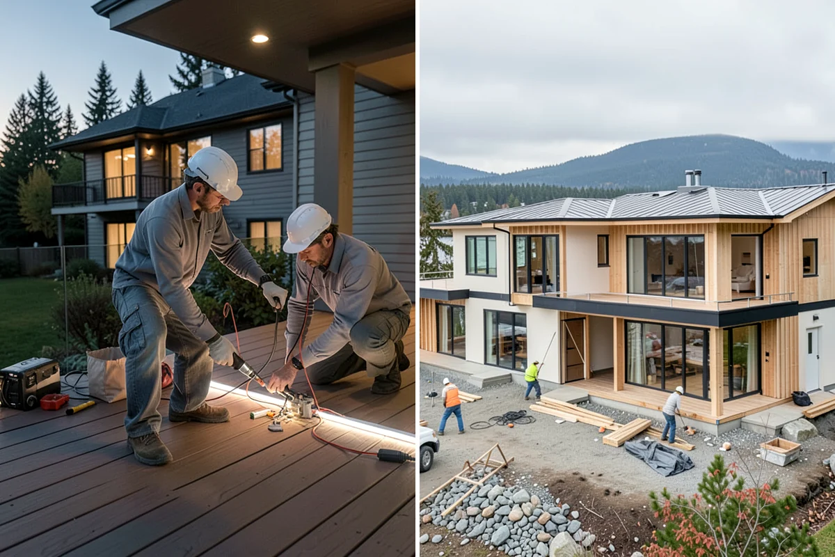 Deck Construction in Seattle, King County, WA - On-site consultation to review your yard, goals, and budget