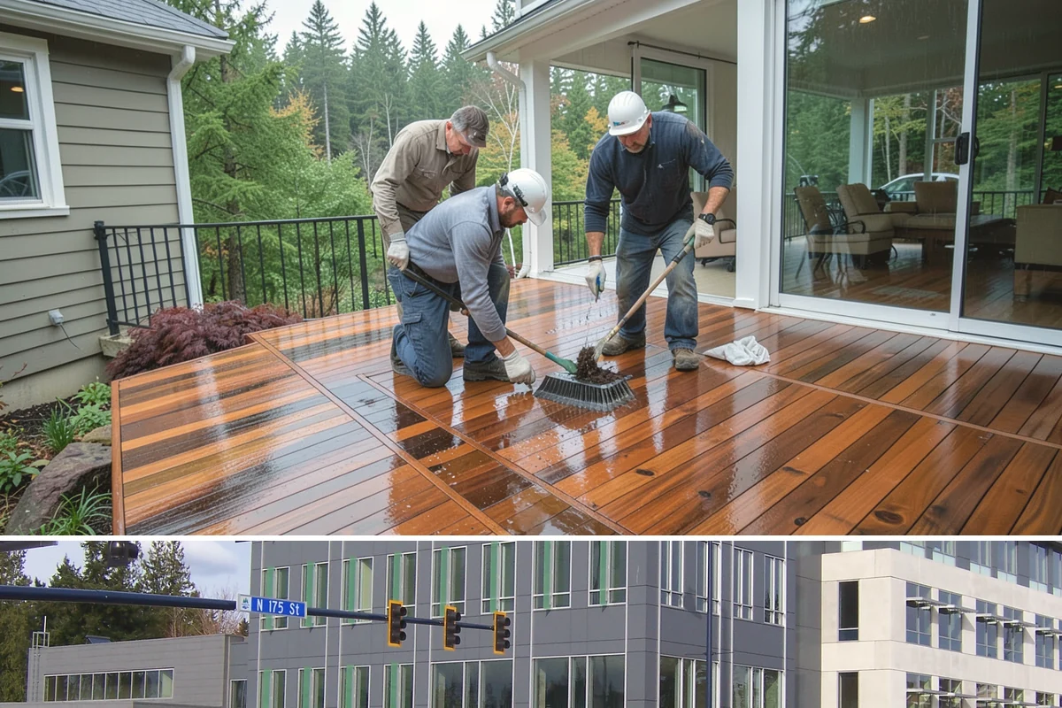 Deck Construction in Shoreline, King County, WA - Late spring through early fall offers the driest window for footing work and framing, though we schedule projects year-round in...