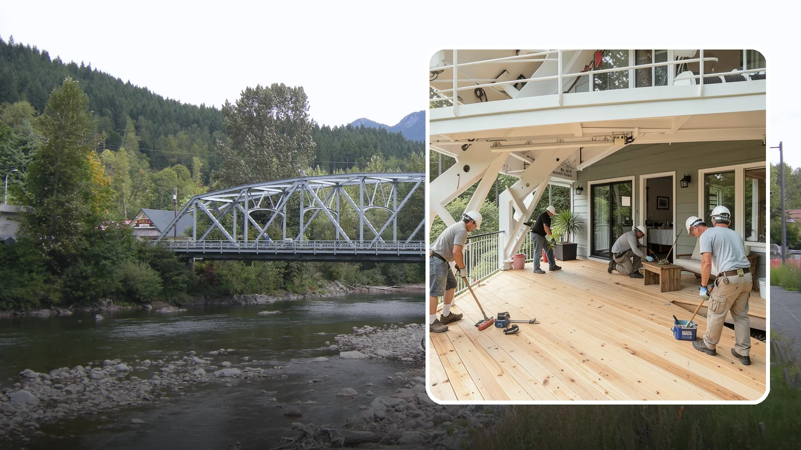 Deck Construction in Skykomish, King County, WA - Custom deck construction that turns Puget Sound backyards into durable, weather-ready outdoor living space.