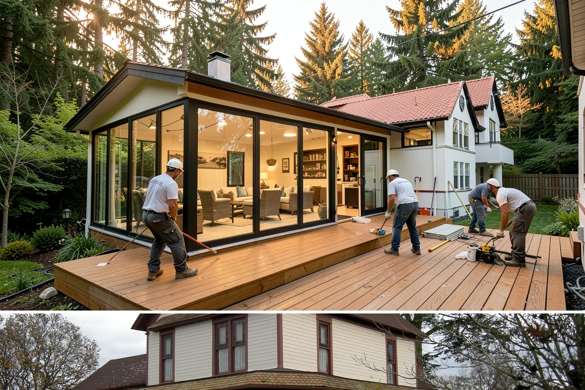 Deck Construction in Sumner, Pierce County, WA - Late spring through early fall offers the driest window for footing work and framing, though we schedule projects year-round in...