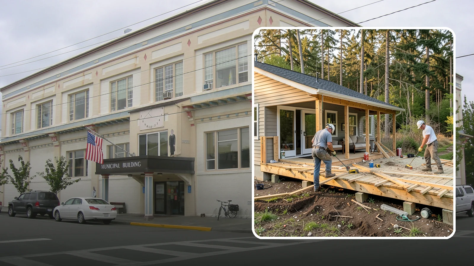 Deck Demolition in Anacortes, Skagit County, WA - We remove old and failing decks safely, protecting your siding and yard and hauling every board away.