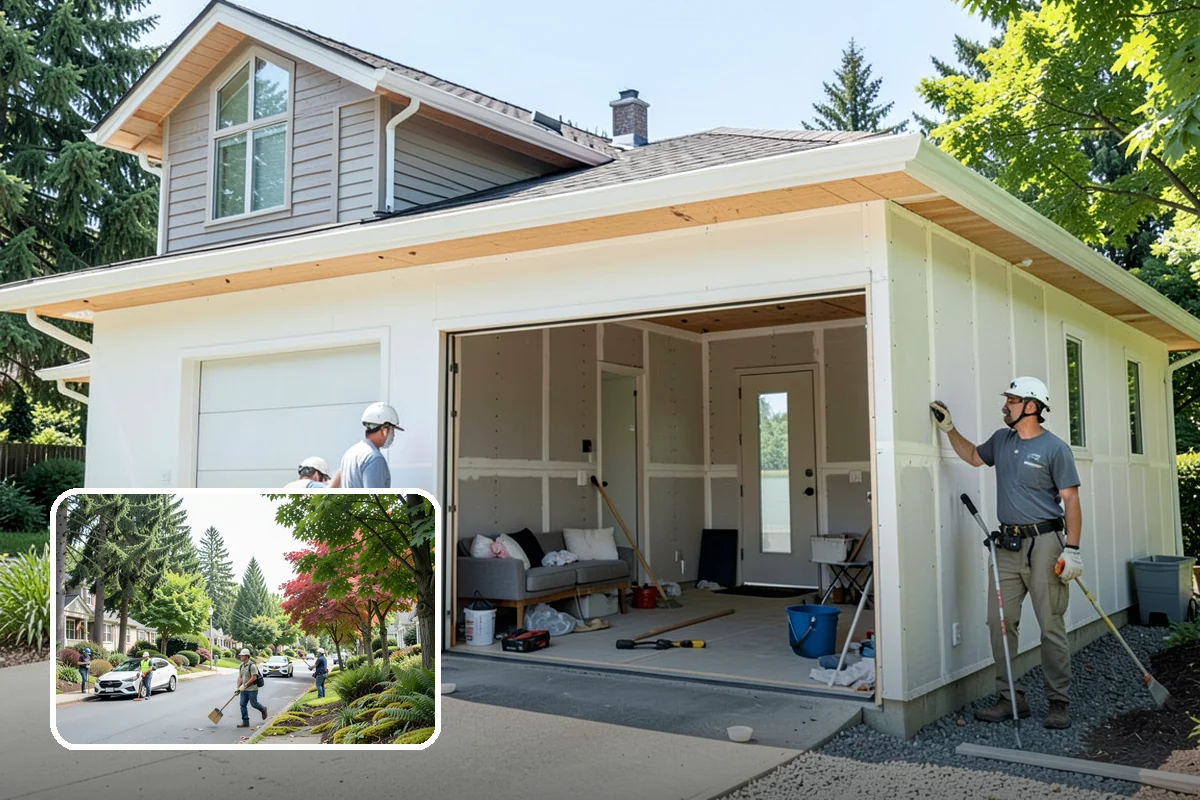 Deck Demolition in Beaux Arts Village, King County, WA - Rotted and unsafe decking removed safely
