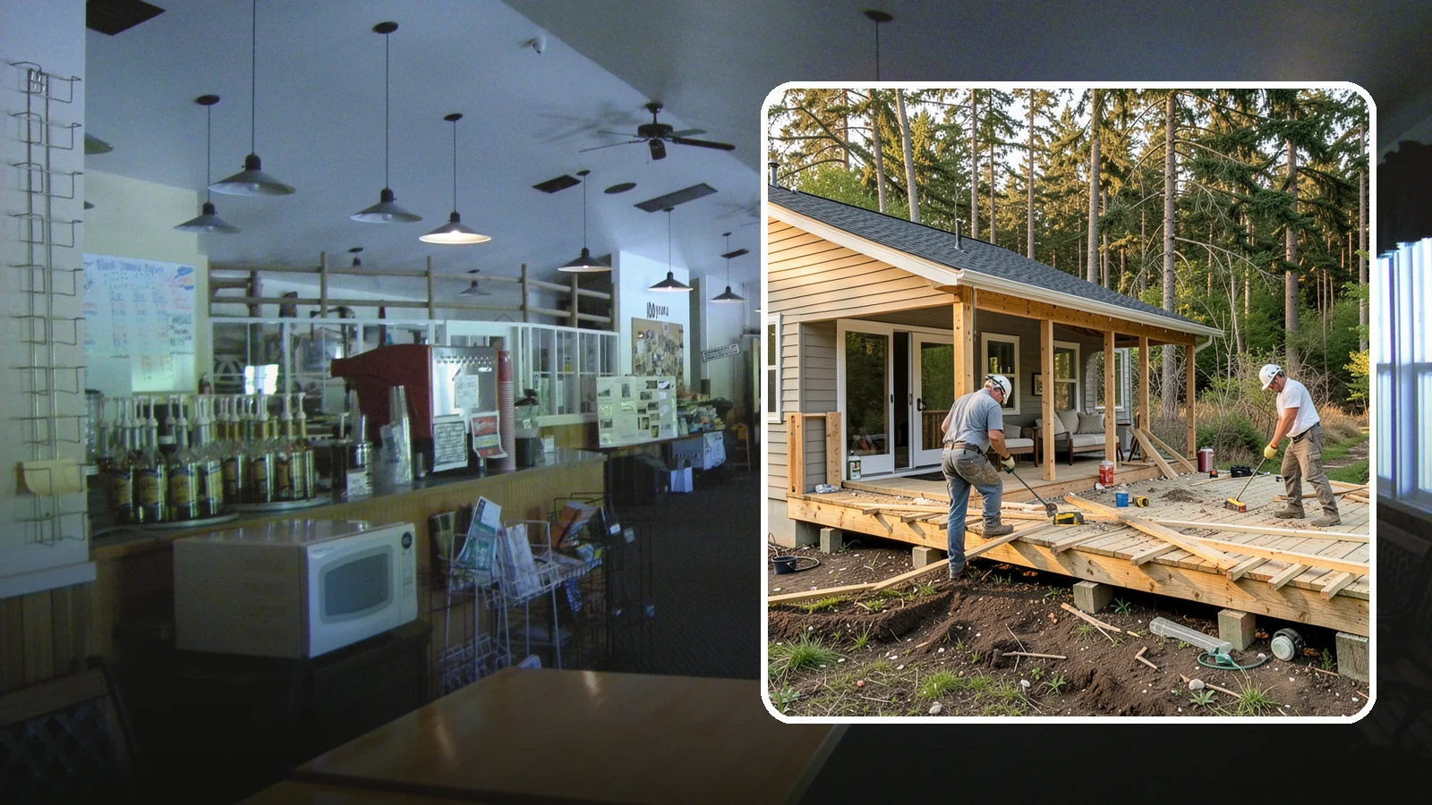 Deck Demolition in Black Diamond, King County, WA - We remove old and failing decks safely, protecting your siding and yard and hauling every board away.