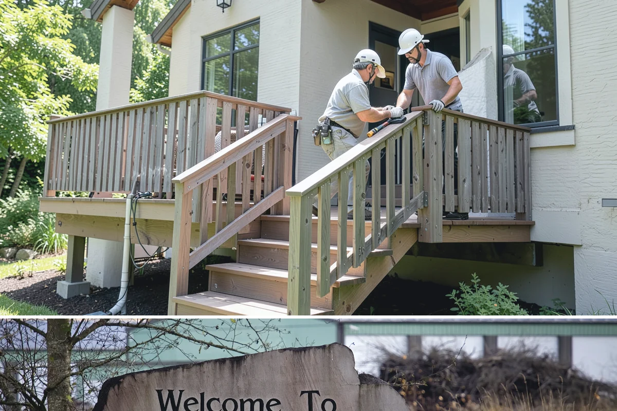 Deck Demolition in Buckley, Pierce County, WA - Deck demolition is easiest in drier months when the ground is firm, though we can remove hazardous decks any time of year.