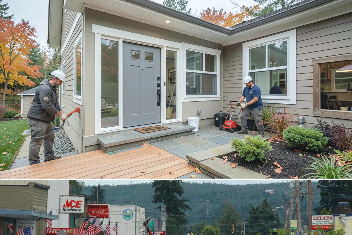 Deck Demolition in Carnation, King County, WA - Deck demolition is easiest in drier months when the ground is firm, though we can remove hazardous decks any time of year.