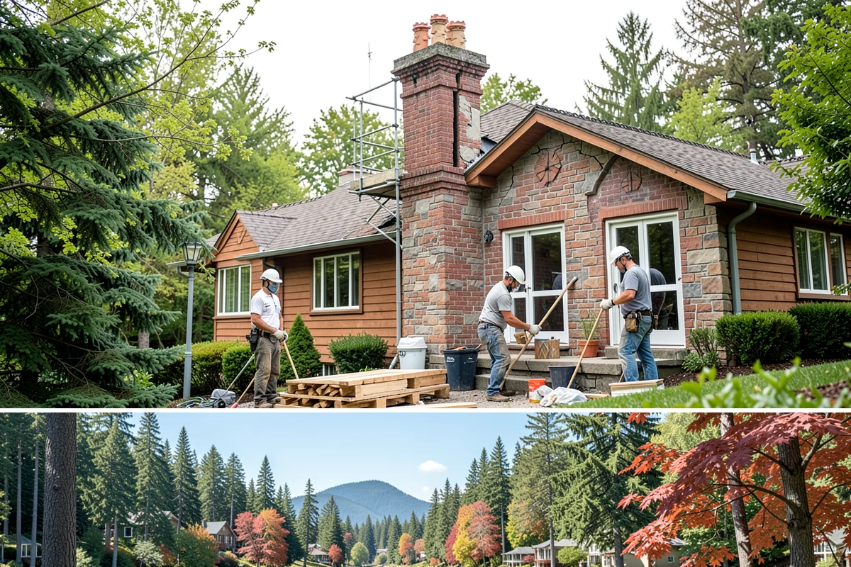 Deck Demolition in Covington, King County, WA - Deck demolition is easiest in drier months when the ground is firm, though we can remove hazardous decks any time of year.
