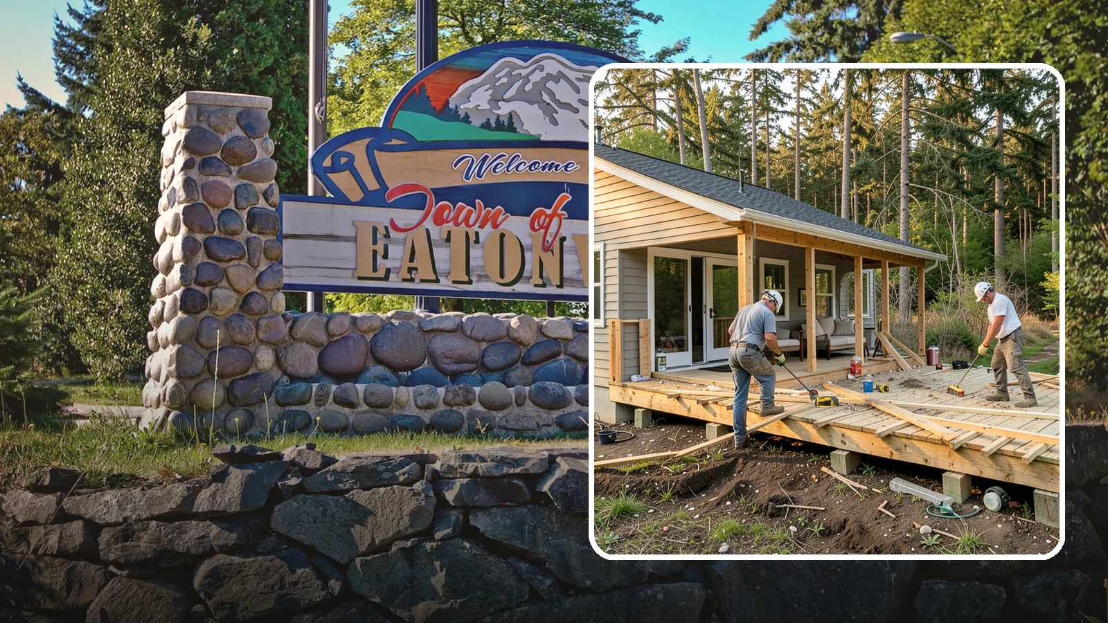 Deck Demolition in Eatonville, Pierce County, WA - We remove old and failing decks safely, protecting your siding and yard and hauling every board away.