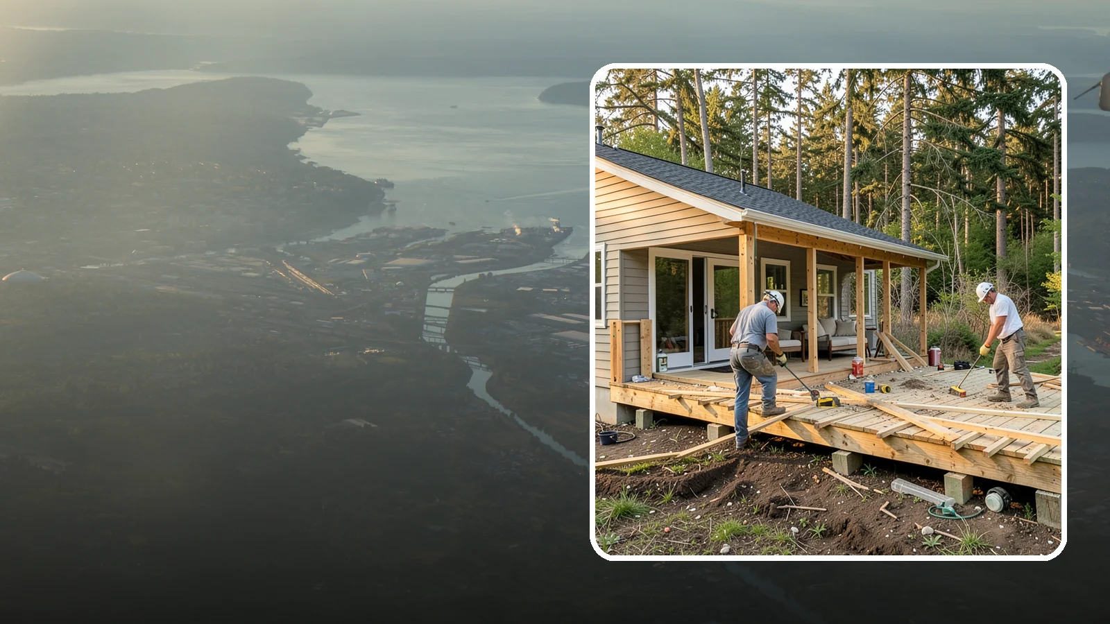 Deck Demolition in Fife, Pierce County, WA - We remove old and failing decks safely, protecting your siding and yard and hauling every board away.