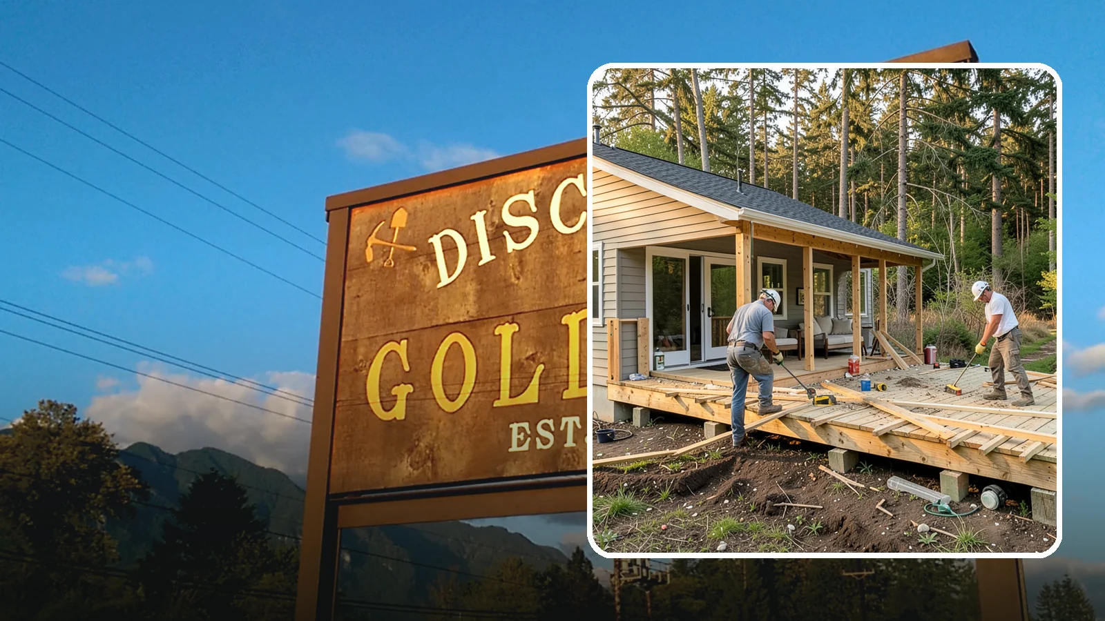 Deck Demolition in Gold Bar, Snohomish County, WA - We remove old and failing decks safely, protecting your siding and yard and hauling every board away.