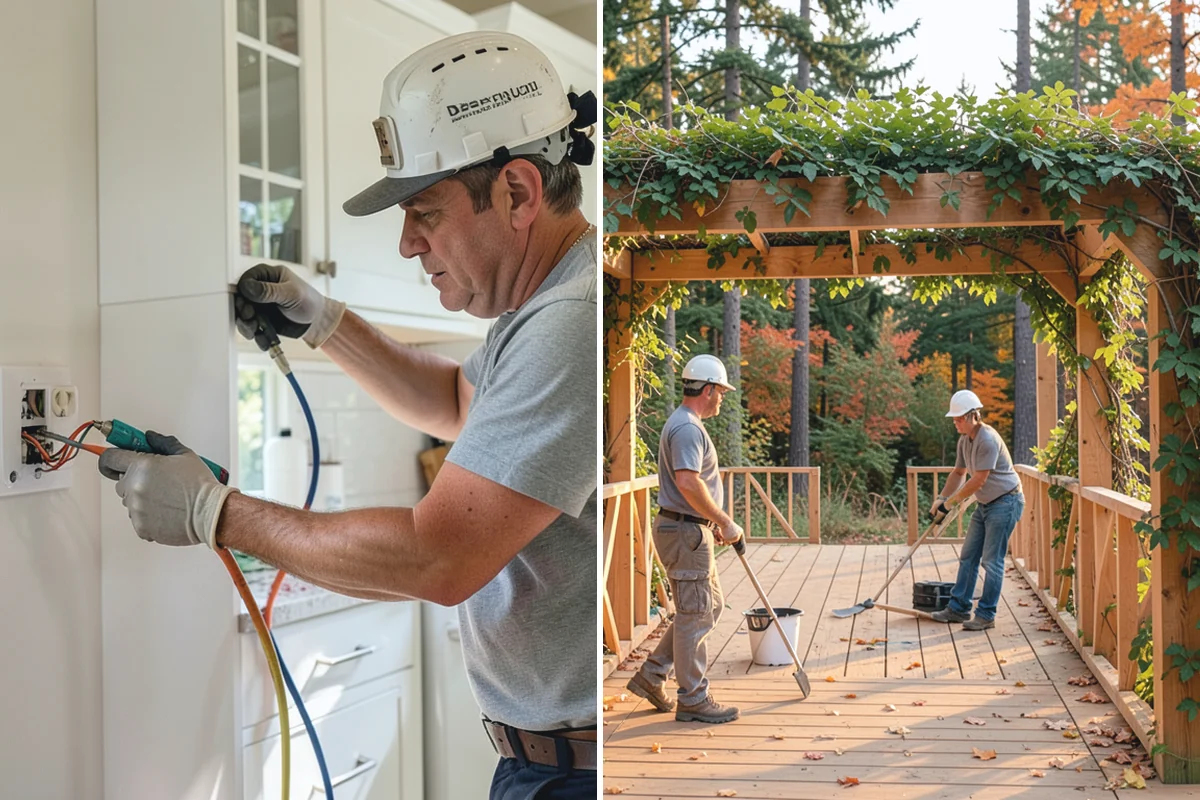 Deck Demolition in Hamilton, Skagit County, WA - Assess the deck's attachment and any rot or hazards