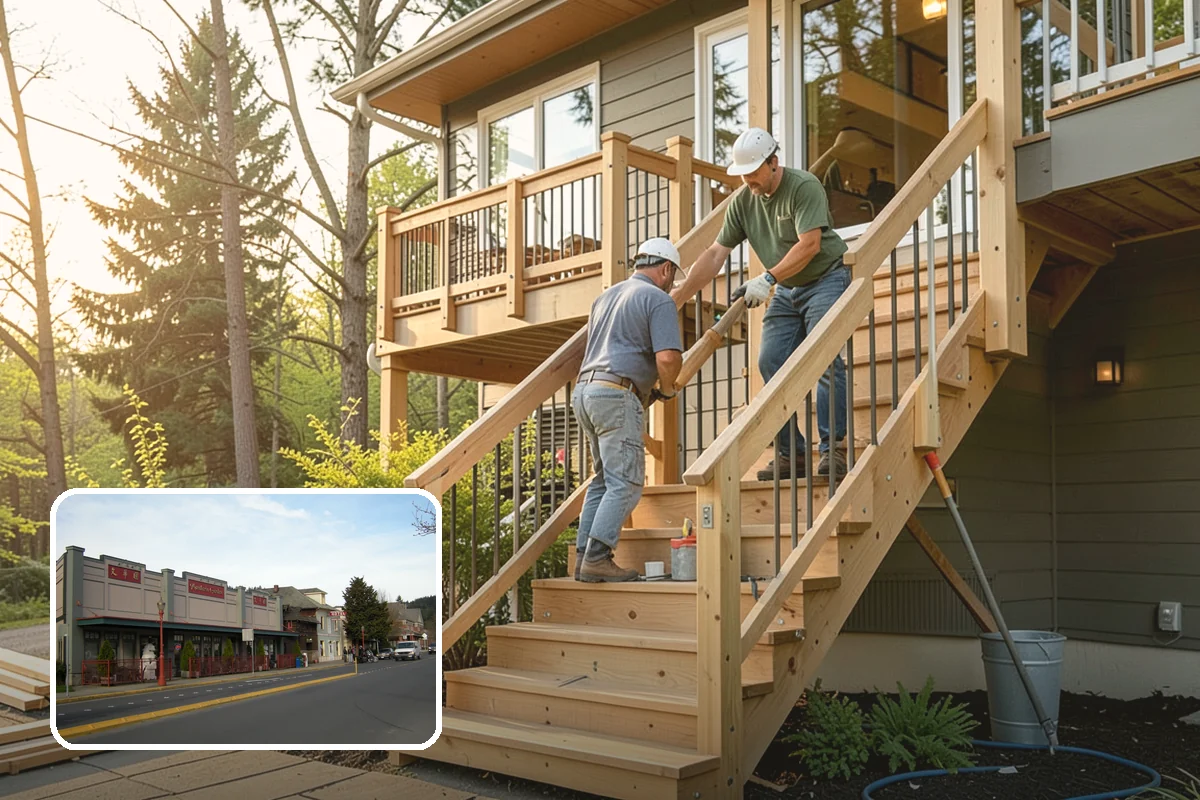Deck Demolition in Issaquah, King County, WA - Rotted and unsafe decking removed safely